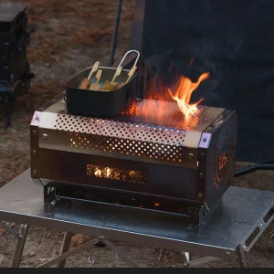 Outdoor Honeycomb Tabletop Burning Stove